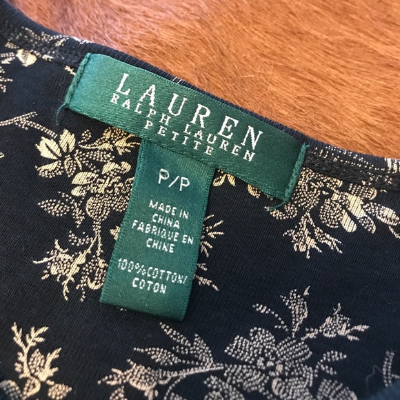 Ralph Lauren floral long sleeve Size:P/P - Picture 3 of 4